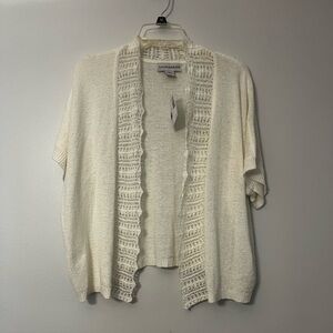 Sag Harbor Women's Cream Sweater